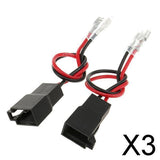 Maxbell 3x2 Pieces Car Audio Speaker Wire Harness Connector for VW AUDI
