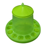 Chicken Feeder with Feeding Holes Hanging feed Dispenser Visible for Duck 12kg - Aladdin Shoppers