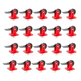 Maxbell 20Pcs Tile Leveling System Floor Wall Construction Tools for Floors Building red