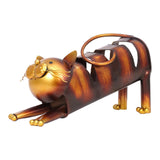 Maxbell Cat Shaped Wine Holder Gifts Decoration Wine Rack for Cabinet Party Birthday