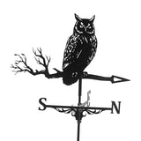 Maxbell 2pcs Weather Vane Black Hound for Practical Farm Home Outdoor Garden Crafts