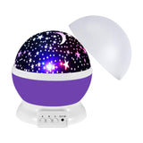 Star Projector Light USB Powered Ambient Light for Party Indoor Home Theater Purple