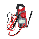 Maxbell Digital Clamp Meter Multimeter Tester Practical Tool Sturdy DC Multimeter Red Black