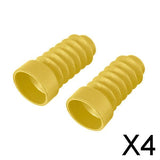 Maxbell 4xMotorcycle Rubber Fork Dust Cover Front Gaiters Boots For JOG50 JOG90 Yellow