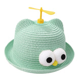 Maxbell Child Sun Hat Breathable Lightweight Cute Sunhat Kid Beach Hat Fisherman Cap Green