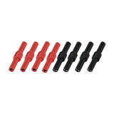 Maxbell 8 Pieces 4mm Banana Plug Coupler Insulated for Banana Plug Extension Adapter