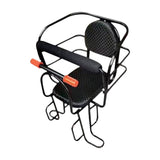 Maxbell Rear Kid's Bike Seat Children Rear Mount Baby Bike Seat for Most Adults Bike black