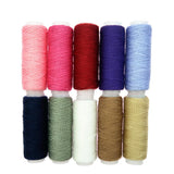 Maxbell 24Pcs/lot Hand Sewing Threads with Repair Upholstery Curved Needles Carpet