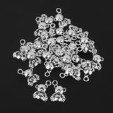 Maxbell 25pcs Little Bear Charms for Jewellery Crafts DIY Silver - Aladdin Shoppers