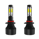 Maxbell 4Side S2 Black LED Headlamp Bulb Conversion Kit Hi/Lo Beam Lamp 9005 HB3 H10