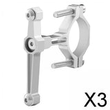 Maxbell 3xBicycle Water Bottle Cage Holder Bike Kettle Rack for Mountain Bikes Silver