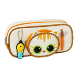 Maxbell Pencil Case Cat Design Make up Bag Cartoon Pen Bag for Kids
