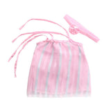 Maxbell Doll Clothing Pink Sleeveless Dress with Headress for American Dolls and other 18 Inch Dolls - Aladdin Shoppers