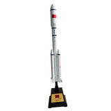 Maxbell Diecast 1:200 Scale Rocket Model Chinese Long March 7 CZ-7 Rocket Launch Toy