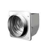 Maxbell Kitchen Smoke Backflow Preventer Sturdy Range Hood Part for Kitchen Bathroom