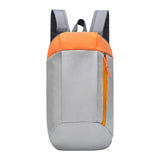 Maxbell Travel Backpack Waterproof Trekking Pack Camping Bag for Men Women Weekender Orange Gray