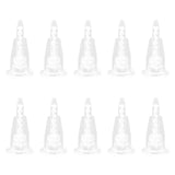 Maxbell 10Pcs Epoxy Mixing Nozzles Sturdy Lightweight Portable for Ab Glue Cartridge 8 sections