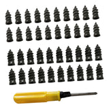 Tire Repair Rubber Nail Accessory Soft for Motorcycle Bike Electric Car 40 Piece