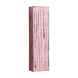 Maxbell Wood Wall Planter for Indoor Plants Artificial Flower Plants Wooden Vase Pink