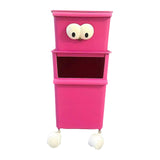 Maxbell Toy Organizer Large with Wheels Toys Chest for Nursery Kids Room Living Room