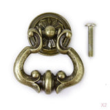 Maxbell Antique Cabinet Cupboard Drawer Door Pull Handles 55mmX49mm