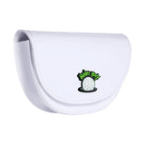 Golf Ball Waist Bag Accessories Bag Men Women Golf Rangefinder Carrying Case White