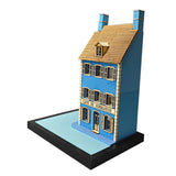 Maxbell 1/35 HO House Building Assembled Model for Layout Sand Table Micro Landscape 30cmx20cmx44.6cm