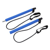 Maxbell Pilates Bar Resistance Band Muscle Training Bar for Home Squat Exercise - Aladdin Shoppers