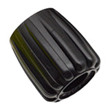 Maxbell Scuba Diving Tank Valve Handgrip Equipment Part Sturdy Round Shape Anti Slip Black Short