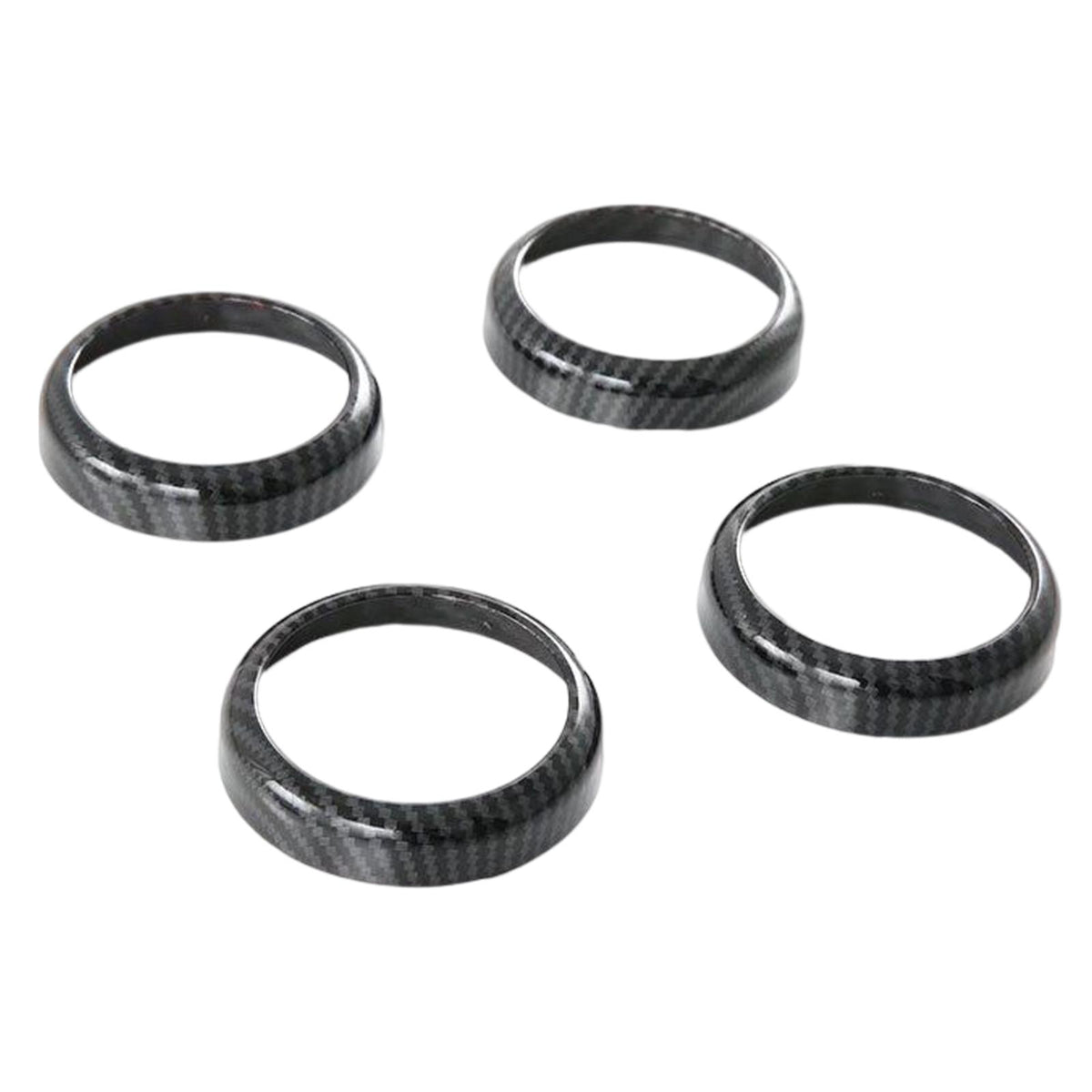 4Pcs Door Speaker Rings Stickers Decorations for Byd Atto 3 Yuan Plus