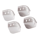 Maxbell 4x Bed Sheet Holder Easy Installation Universal Keep Sheets Firm Tight Clips white