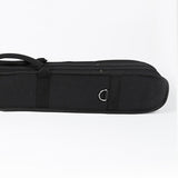 Maxbell String Bass Bow Box Portable Padded Bow Bag for Outdoor Performances Camping Black