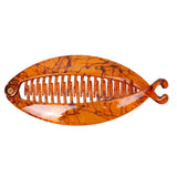 Maxbell 2 Pieces Resin Fish Tail Hair Banana Clip Lady Girls School Girls Hair Clip