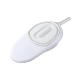 Maxbell Bedpan with Cover Emergency Device for Female Male Personal Bedridden People white