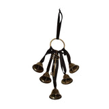 Maxbell Witch Bells for Door Knob Handmade Vintage Pagan Wind Chime for Home Bedroom Bronze