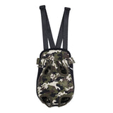 Maxbell Maxbell Nylon Pet Puppy Dog Cat Carrier Backpack Front Tote Carrier Net Bag Camo S