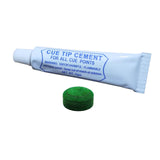 Maxbell Maxbell Pool Tip and Glue Kit Snooker Replacement for Sports Indoor Game Enthusiasts Diameter 1.1cm