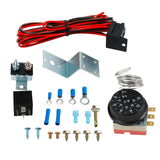 Maxbell Maxbell Electric 12V Radiator Fan Thermostat Control Relay Wire Harness Kit Replaces