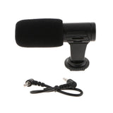 Maxbell Mini Interview Video Record Microphone Mic for Camera Smartphone Plug & Play - Aladdin Shoppers