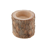 35pcs Natural Tree Stump Wooden Candle Holder Tea Light Candlelight 5cm
