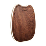 Maxbell Wood Chopping Board Portable Double Sided Cutting Mat for Steak Cheese Bread