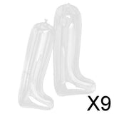 Maxbell 9xFootful Inflatable Shoes Stretcher Boots Insert Shaper Plastic Stand Support
