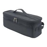 Maxbell Grill Carrying Bag Zippers Cookware Storage Bag for Hiking Outdoor Traveling black