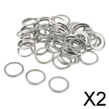 Maxbell 2x50x Engine Oil Drain Plug Crush Washer Gaskets Rings for   11126-AA000