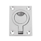 Maxbell 316 Stainless Steel Boat Marine Flush Mount Ring Handle Pull Cabin Deck Hatch Locker Lift 2.44 x 1.7" - Aladdin Shoppers