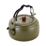 Maxbell Tea Kettle Thickened Cook Pot Boiling Water Pot for Camping Cooking Stovetop Green