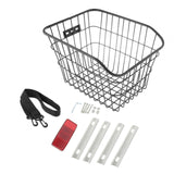 Maxbell Maxbell Rear Rack Bike Basket Bike Rack for Shopping Outdoor Mountain Bike Road Bike black