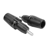 Motorcycle Frame Sliders Easy to Use Parts for Yamaha MT07 Tracer700 GT Black