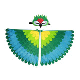 Maxbell Kids Animal Birds Wings Cloak Set Fun for Pretend Play Party Gift Masquerade Style F
