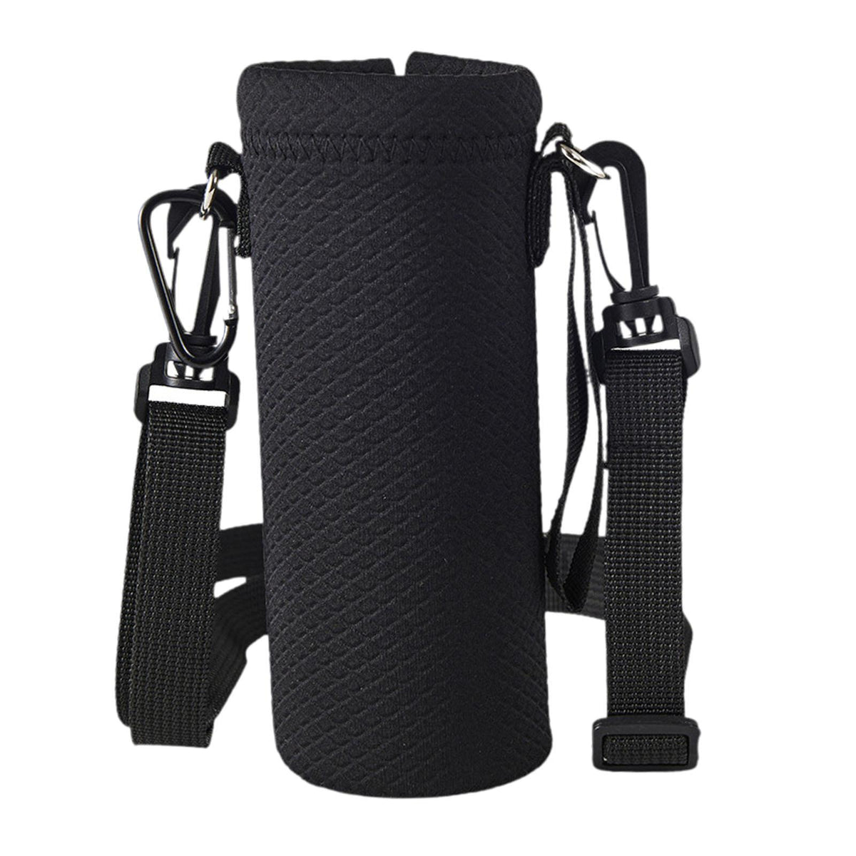 Maxbell Water Bottle Carrier Drink Bottle Bag for Outdoor Activities Black M